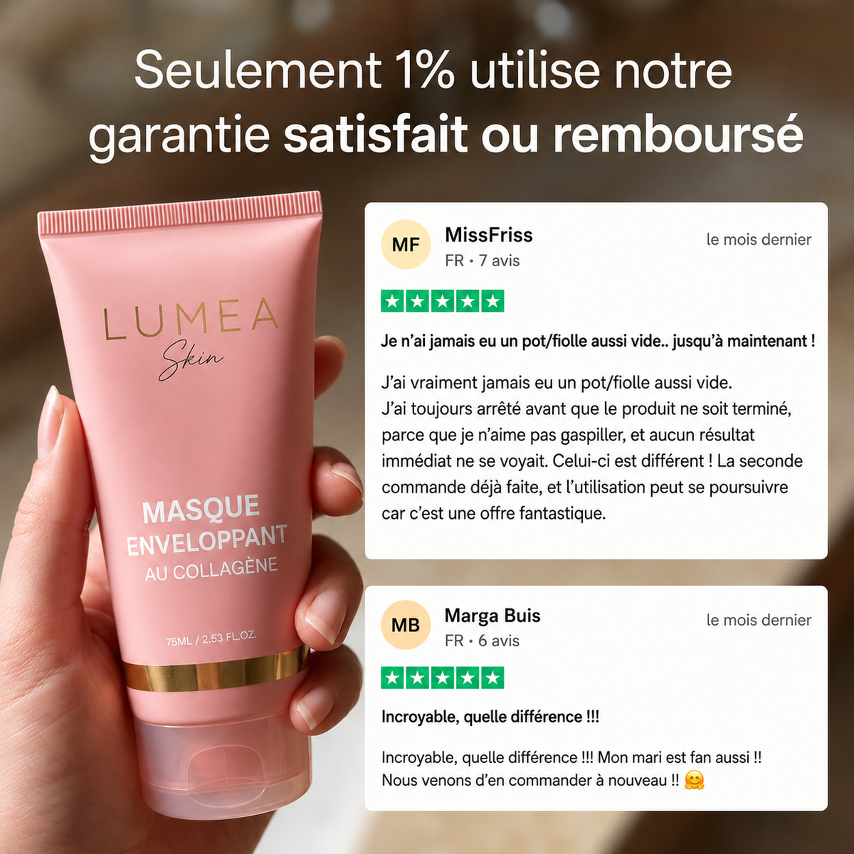 Masque Nuit Bio-Collagène Coréen + Pinceau Applicateur