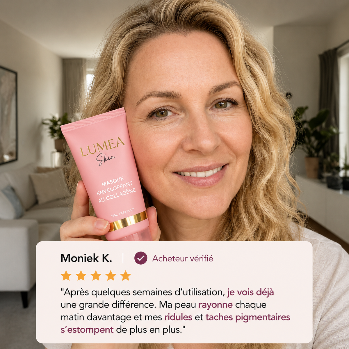 Masque Nuit Bio-Collagène Coréen + Pinceau Applicateur